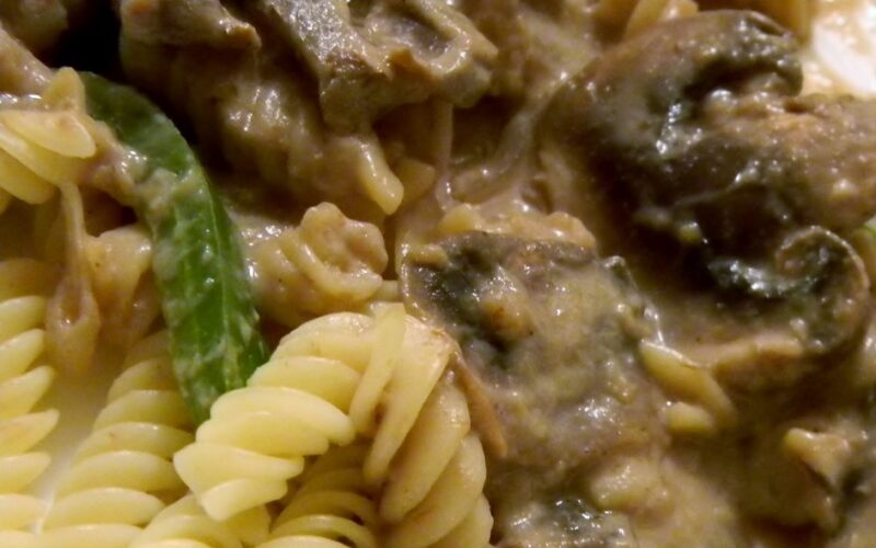 Mom's Beef Stroganoff